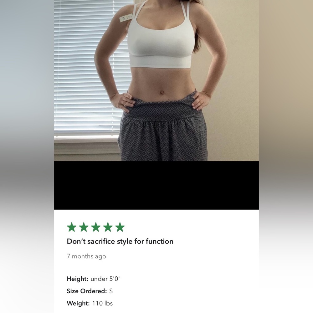 BNWT OFFLINE By Aerie Real Me Hold Up! Strappy Sports Bra in Beach Dune Color - Picture 9 of 16